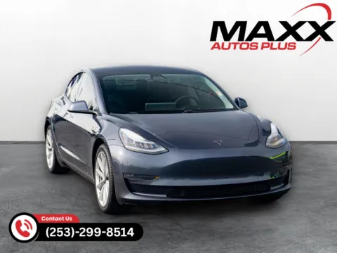 Gray 2020 Tesla Model 3 Long Range for sale in Puyallup, WA