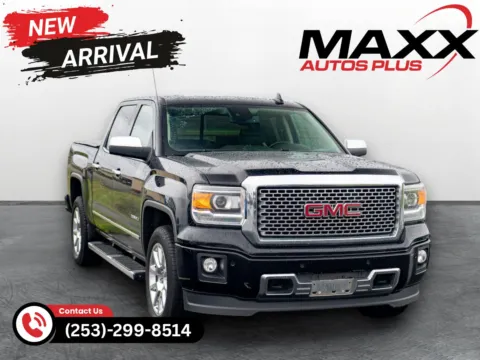 Black 2015 GMC Sierra 1500 Denali for sale in Puyallup, WA