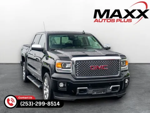 Black 2015 GMC Sierra 1500 Denali for sale in Puyallup, WA
