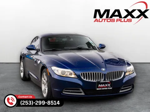 Blue 2011 BMW Z4 Roadster sDrive35i for sale in Puyallup, WA