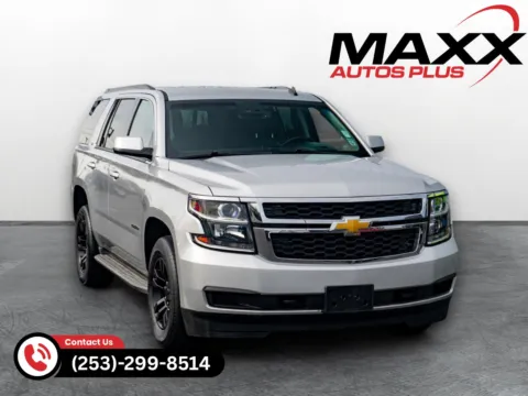 Silver 2015 Chevrolet Tahoe LT for sale in Puyallup, WA