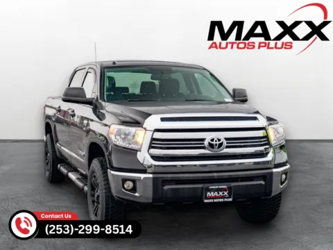 Black 2016 Toyota Tundra Truck SR5 for sale in Puyallup, WA