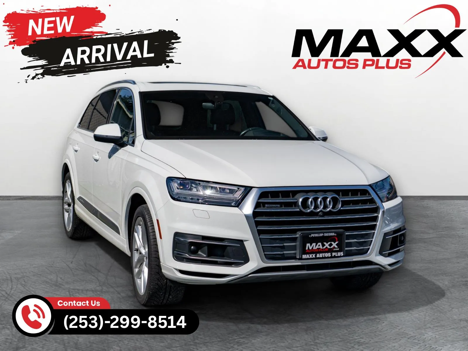 White 2017 Audi Q7 Prestige for sale in Puyallup, WA