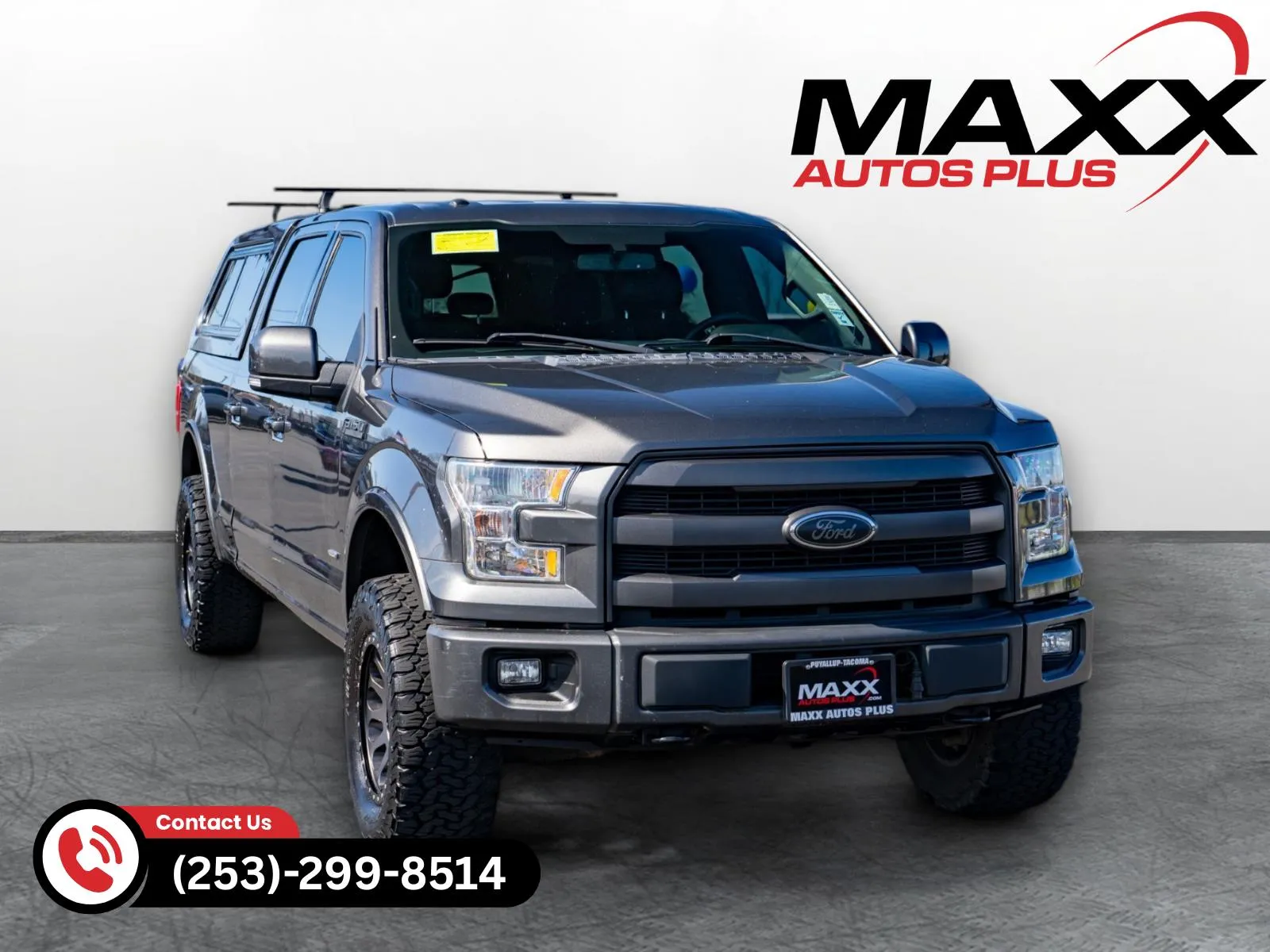 Gray 2015 Ford F-150 Lariat for sale in Puyallup, WA