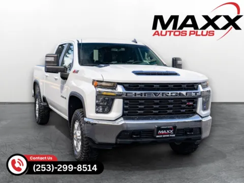 White 2021 Chevrolet Silverado 2500HD LT for sale in Puyallup, WA