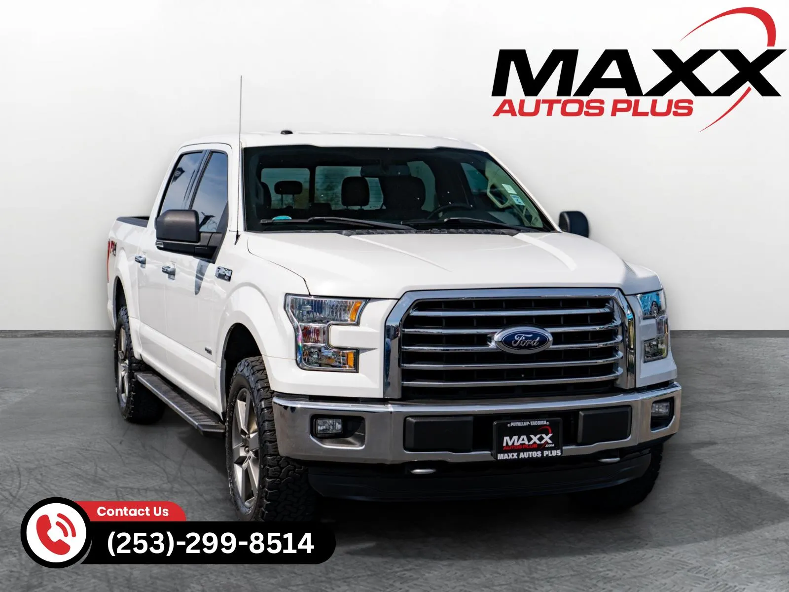 White 2016 Ford F-150 XLT for sale in Puyallup, WA