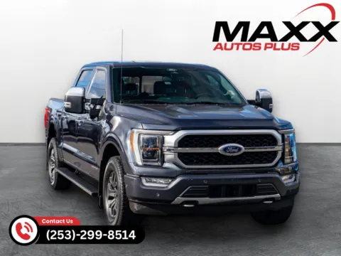 Gray 2021 Ford F-150 Platinum for sale in Puyallup, WA