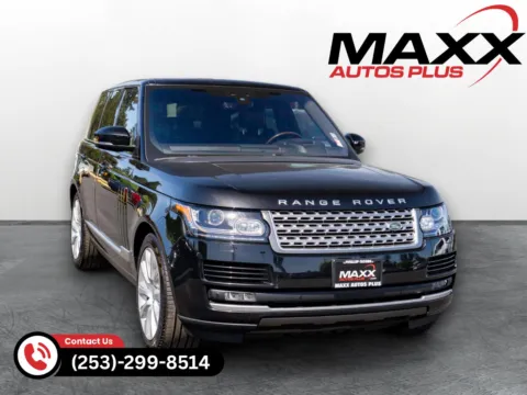 Black 2017 Land Rover Range Rover Supercharged for sale in Puyallup, WA