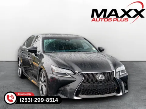 Black 2018 Lexus GS 350 F Sport for sale in Puyallup, WA