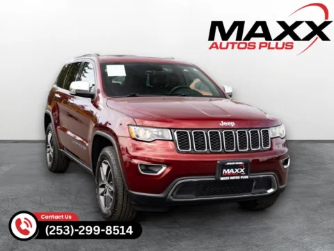Red 2018 Jeep Grand Cherokee Limited for sale in Puyallup, WA