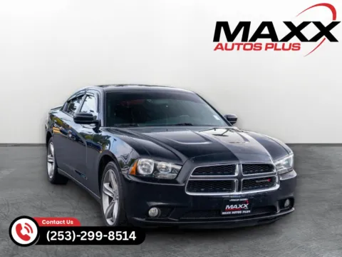 Black 2014 Dodge Charger SXT for sale in Puyallup, WA