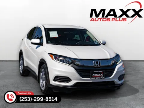 White 2021 Honda HR-V LX for sale in Puyallup, WA