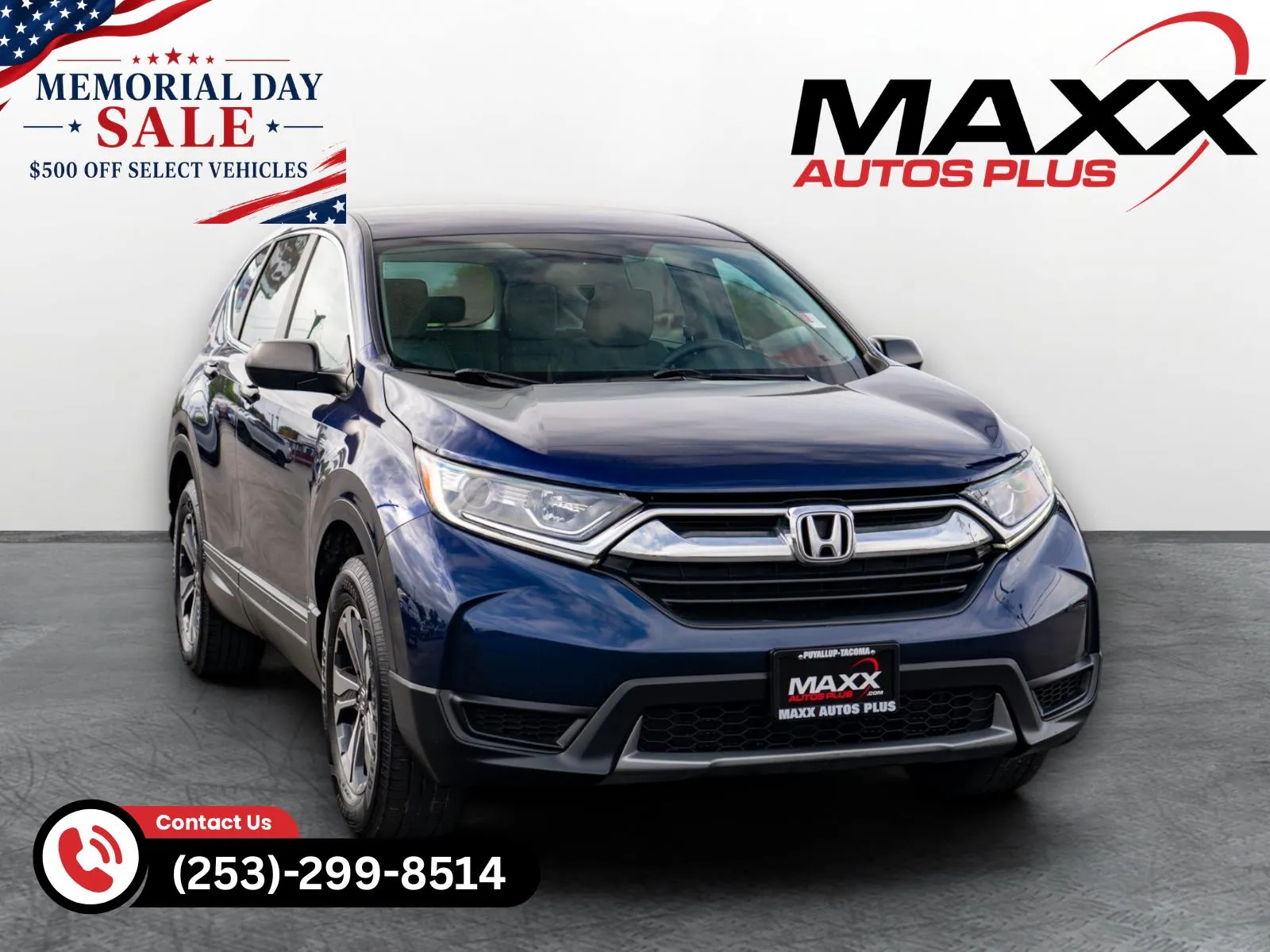 Black 2018 Honda CR-V LX for sale in Puyallup, WA