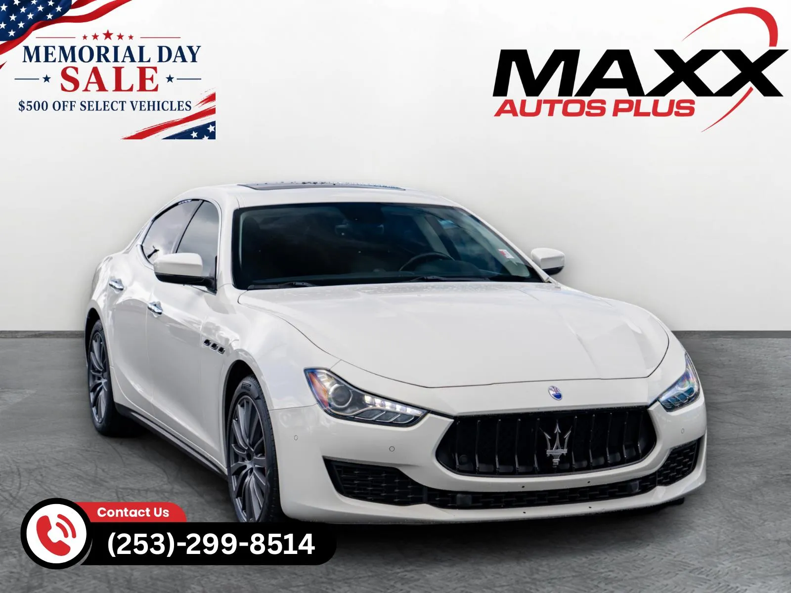 White 2020 Maserati Ghibli for sale in Puyallup, WA