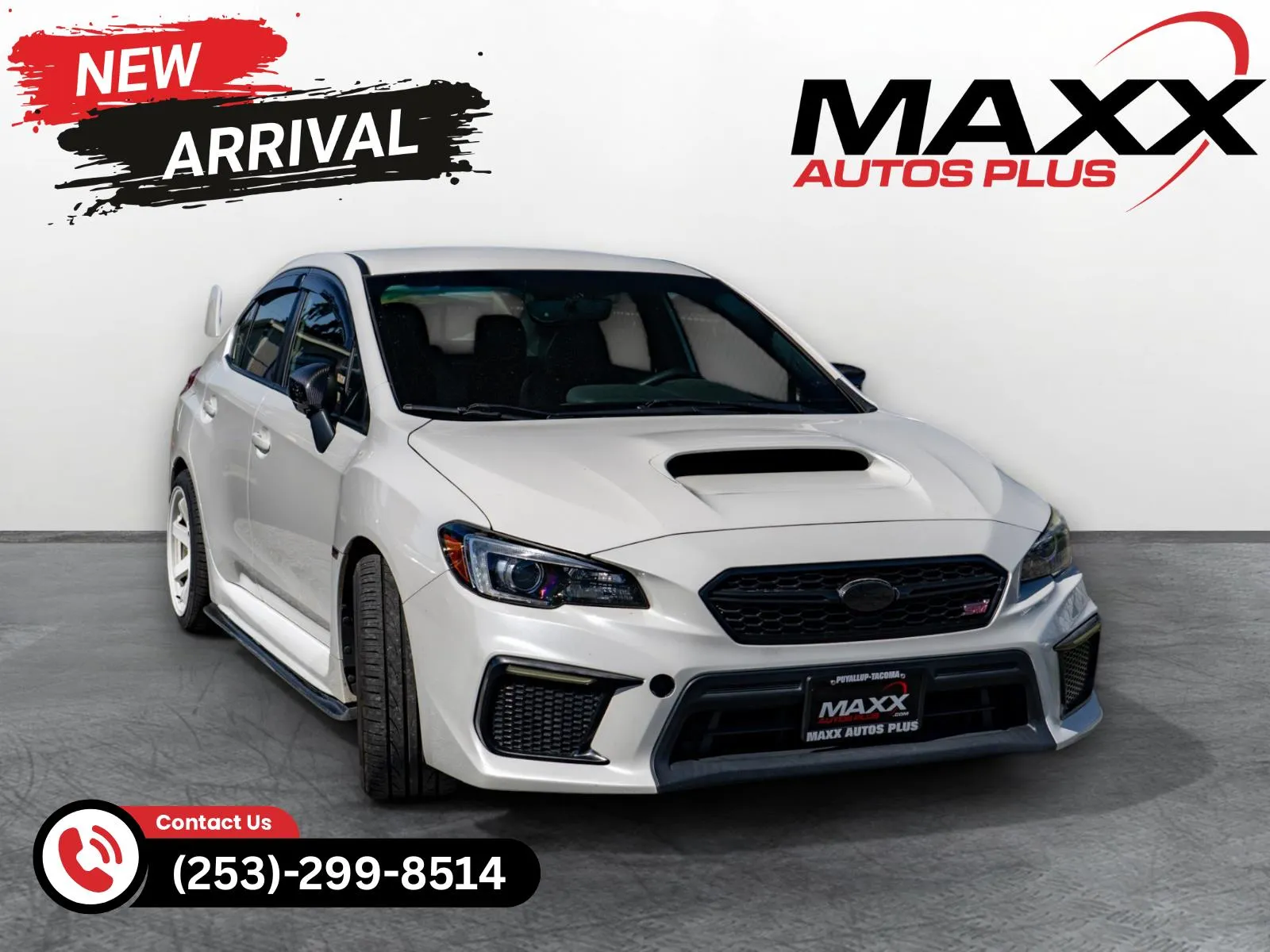White 2018 Subaru WRX STI for sale in Puyallup, WA