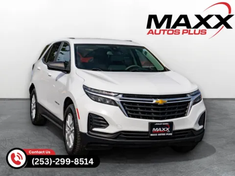 White 2022 Chevrolet Equinox LS for sale in Puyallup, WA