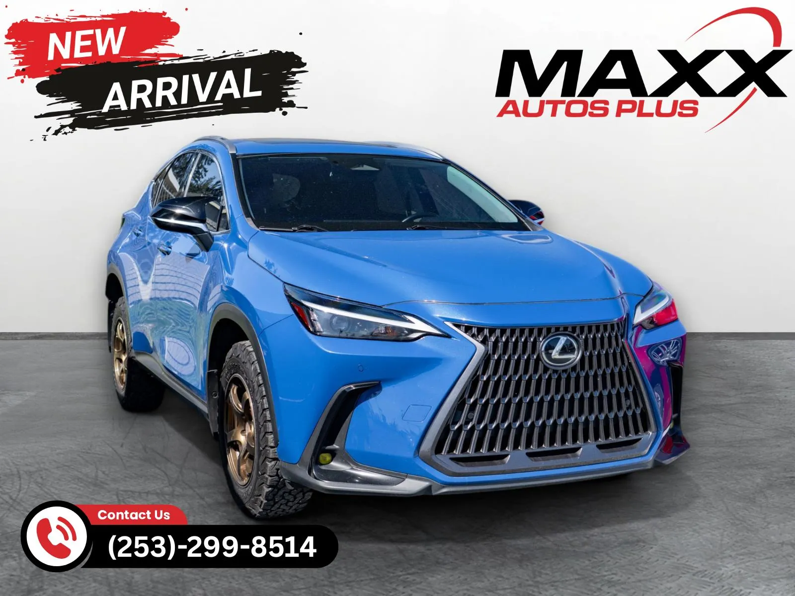 Blue 2022 Lexus NX 350 Premium for sale in Puyallup, WA