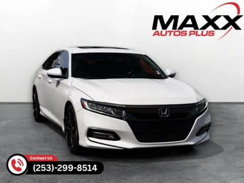 White 2020 Honda Accord Sedan Sport for sale in Puyallup, WA