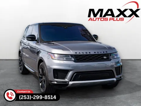 Gray 2021 Land Rover Range Rover Sport HSE Silver Edition Sport Utility 4D for sale in Puyallup, WA