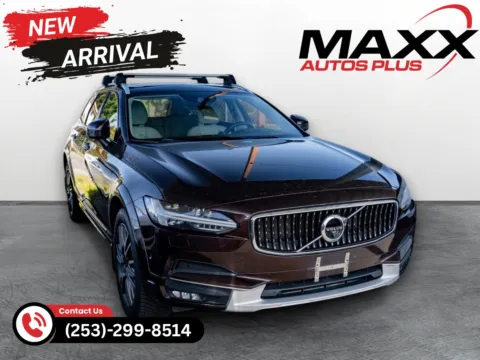 Brown 2017 Volvo V90 Cross Country T6 for sale in Puyallup, WA