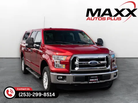 Red 2016 Ford F-150 XLT for sale in Puyallup, WA