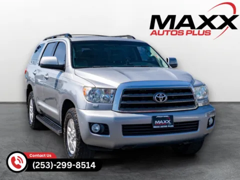 Silver 2016 Toyota Sequoia SR5 for sale in Puyallup, WA