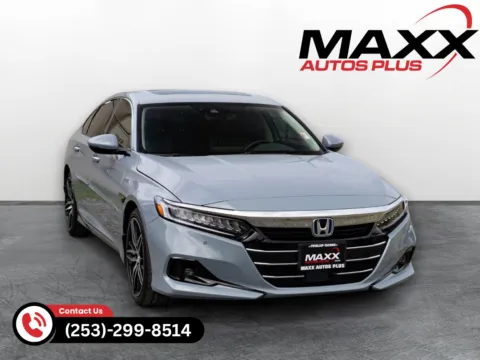 Gray 2022 Honda Accord Hybrid Touring for sale in Puyallup, WA