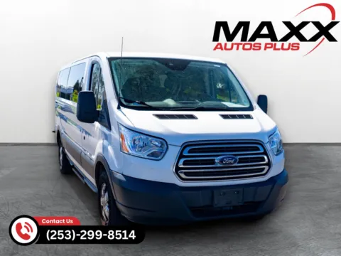White 2017 Ford Transit Wagon XLT for sale in Puyallup, WA