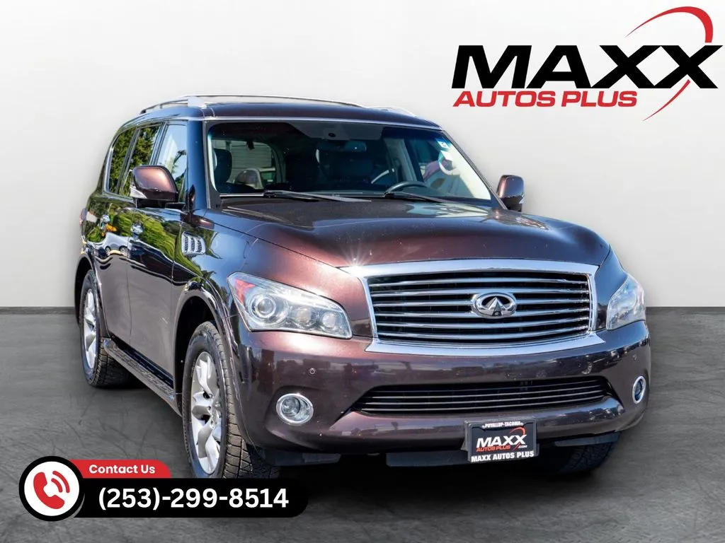 Gray 2011 INFINITI QX56 for sale in Puyallup, WA