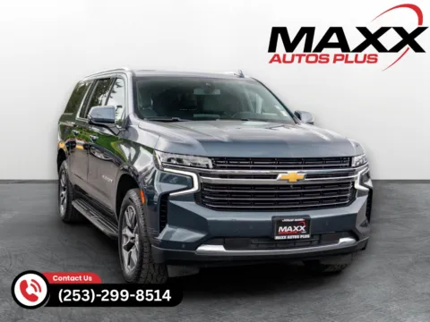 Gray 2021 Chevrolet Suburban LT for sale in Puyallup, WA