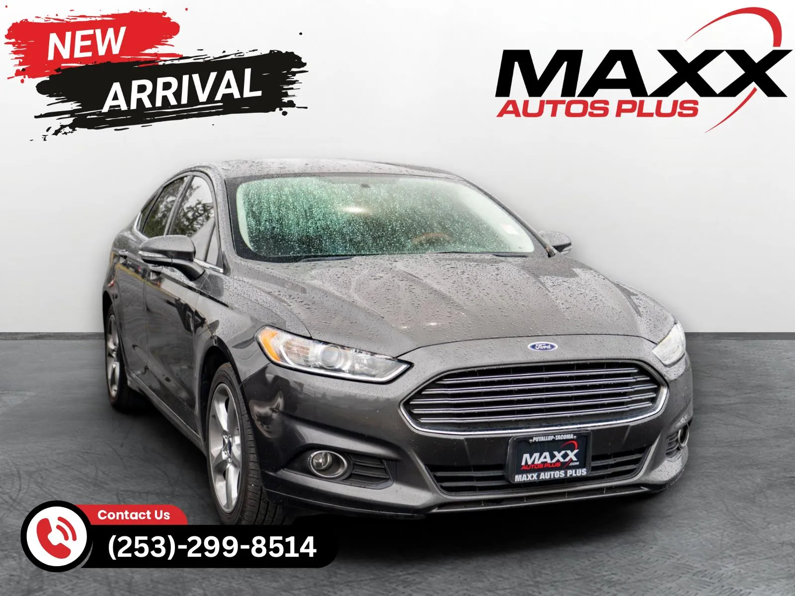 Gray 2016 Ford Fusion SE for sale in Puyallup, WA