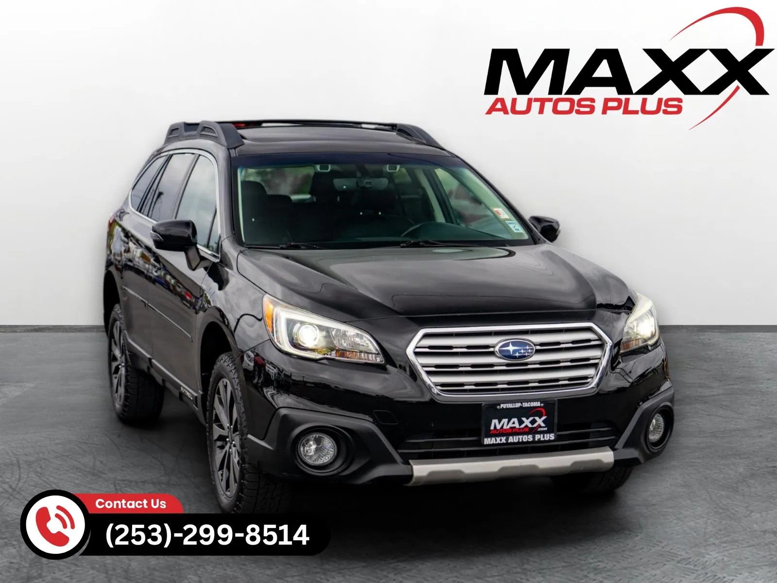 Black 2017 Subaru Outback Limited for sale in Puyallup, WA