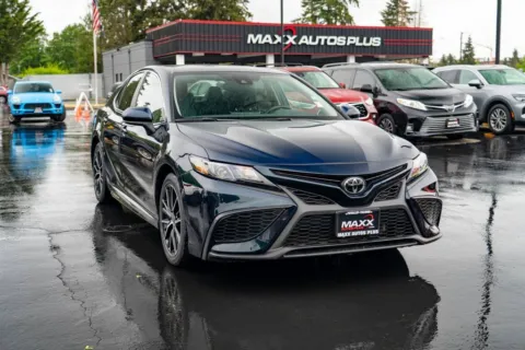 Photos of 2021 Toyota Camry SE for sale in Puyallup, WA at Maxx Autos Plus Puyallup