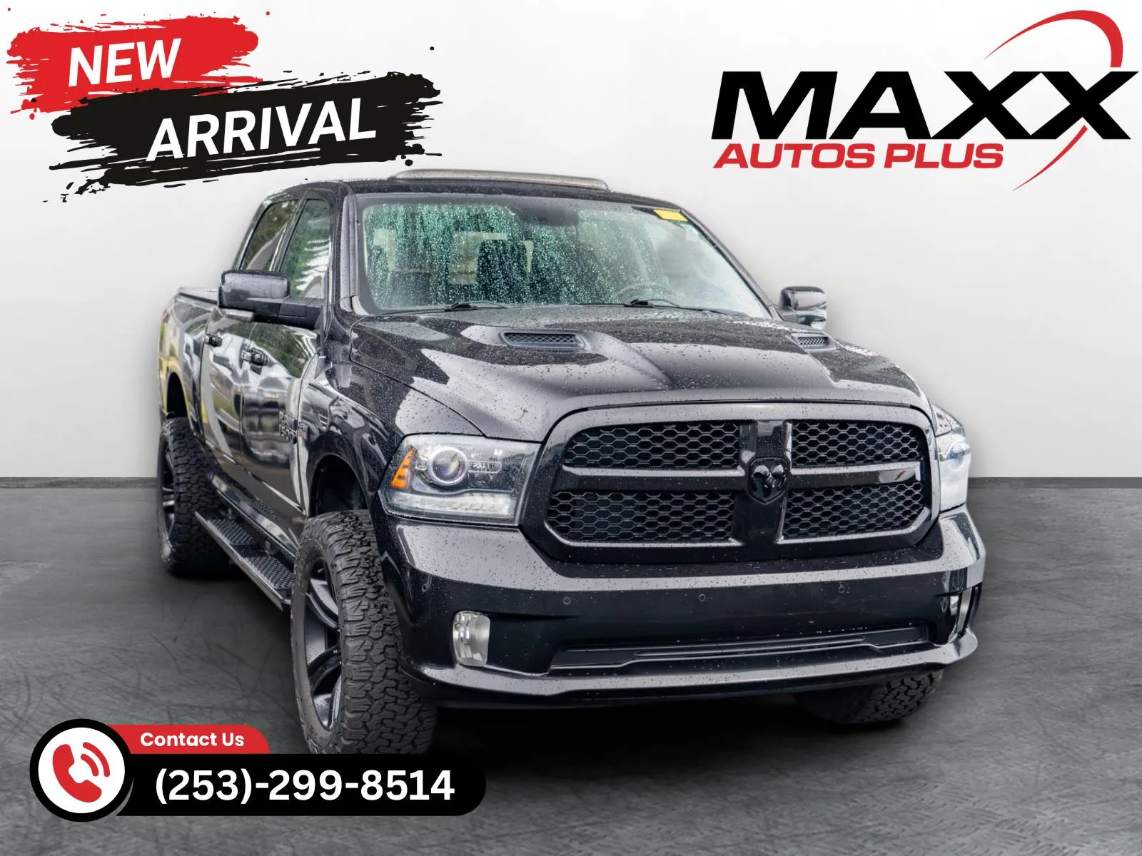 Black 2018 Ram 1500 Night for sale in Puyallup, WA