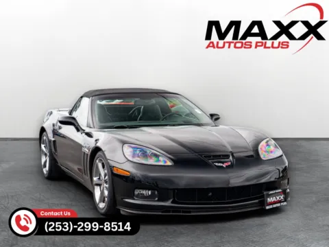 Black 2010 Chevrolet Corvette Z16 Grand Sport w/4LT for sale in Puyallup, WA