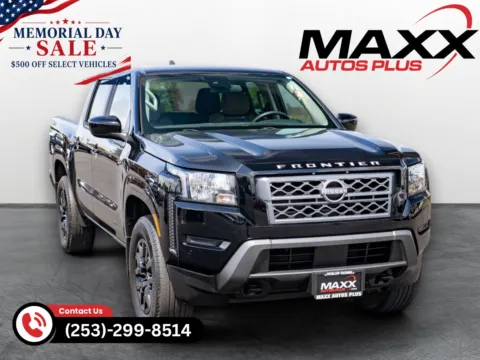 Black 2022 Nissan Frontier SV for sale in Puyallup, WA