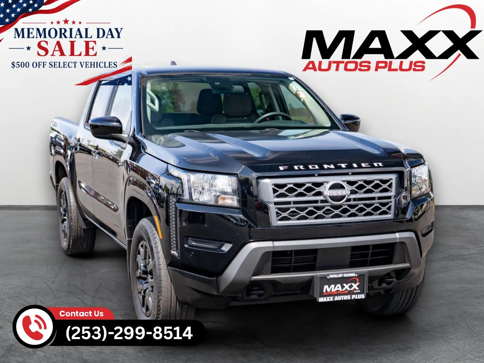 Black 2022 Nissan Frontier SV for sale in Puyallup, WA