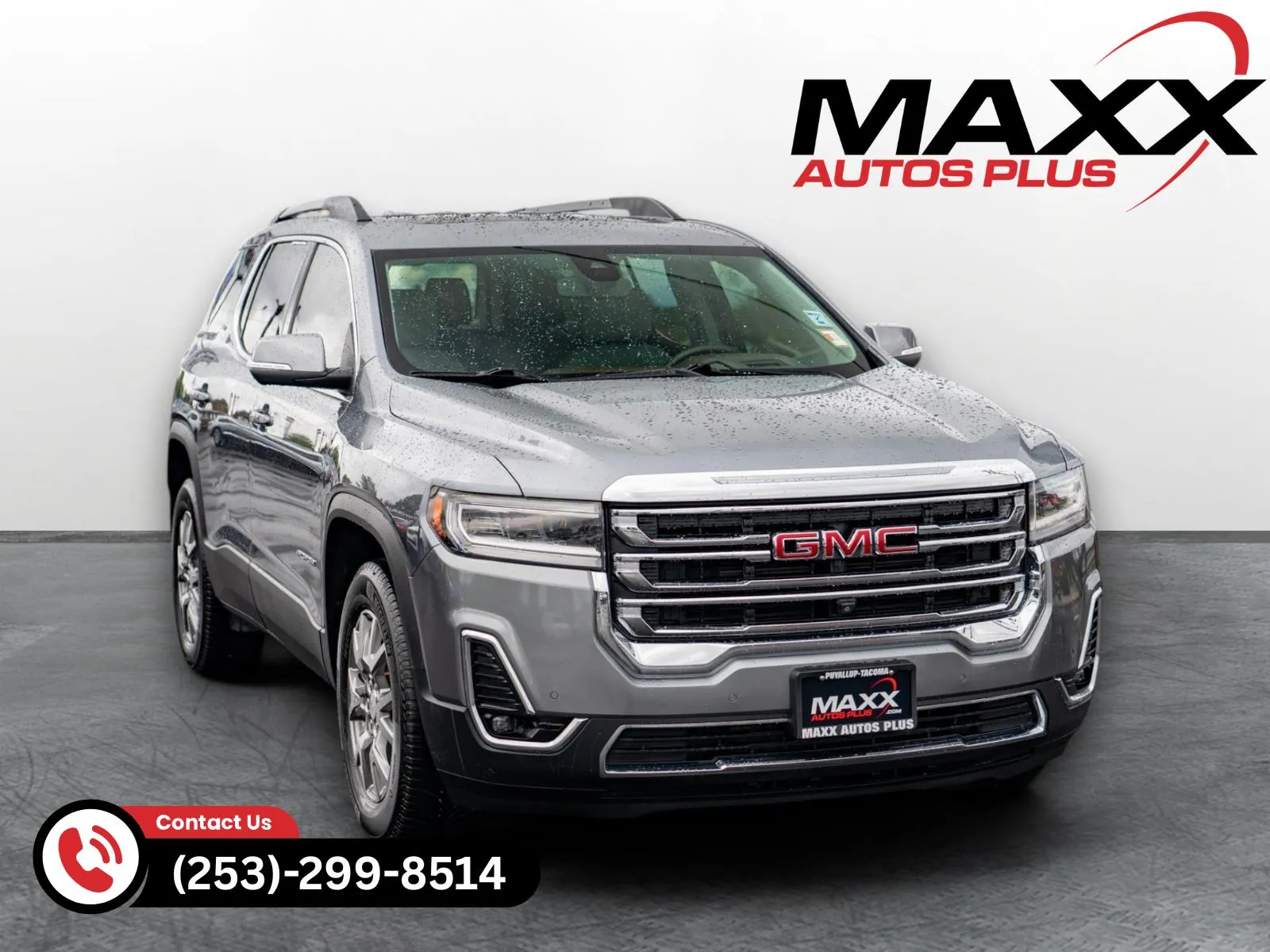 Gray 2021 GMC Acadia SLT for sale in Puyallup, WA