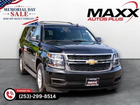 Black 2019 Chevrolet Suburban LT for sale in Puyallup, WA
