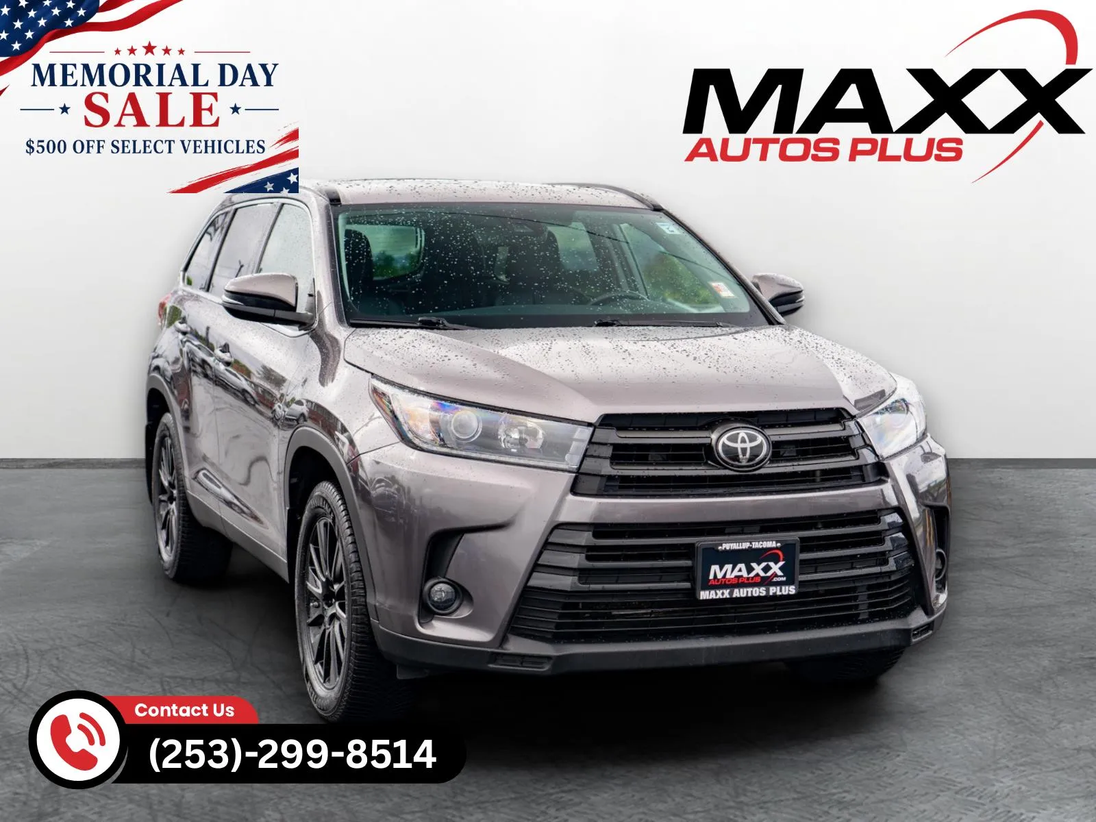 2019 Toyota Highlander SE for sale in Puyallup, WA