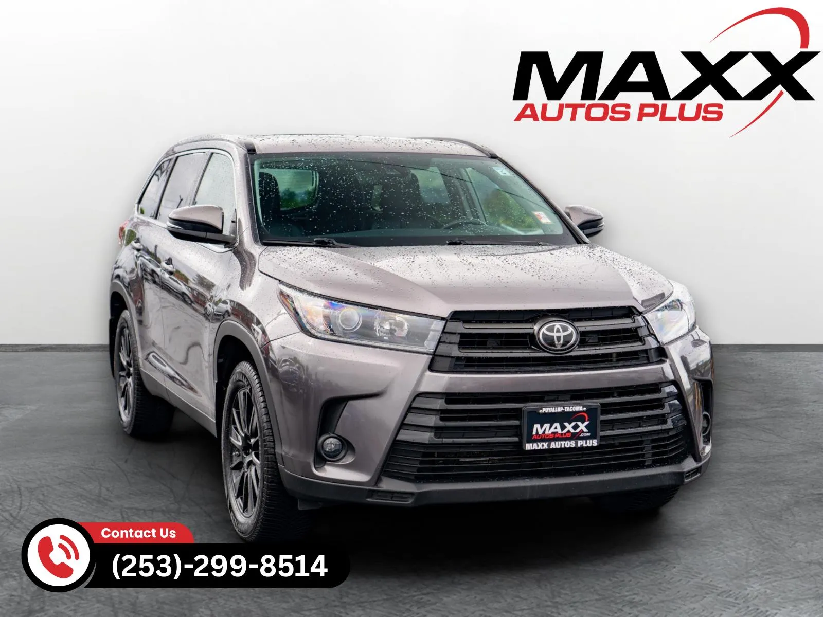 Gray 2019 Toyota Highlander SE for sale in Puyallup, WA