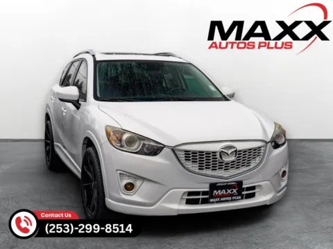 White 2014 Mazda CX-5 Grand Touring for sale in Puyallup, WA