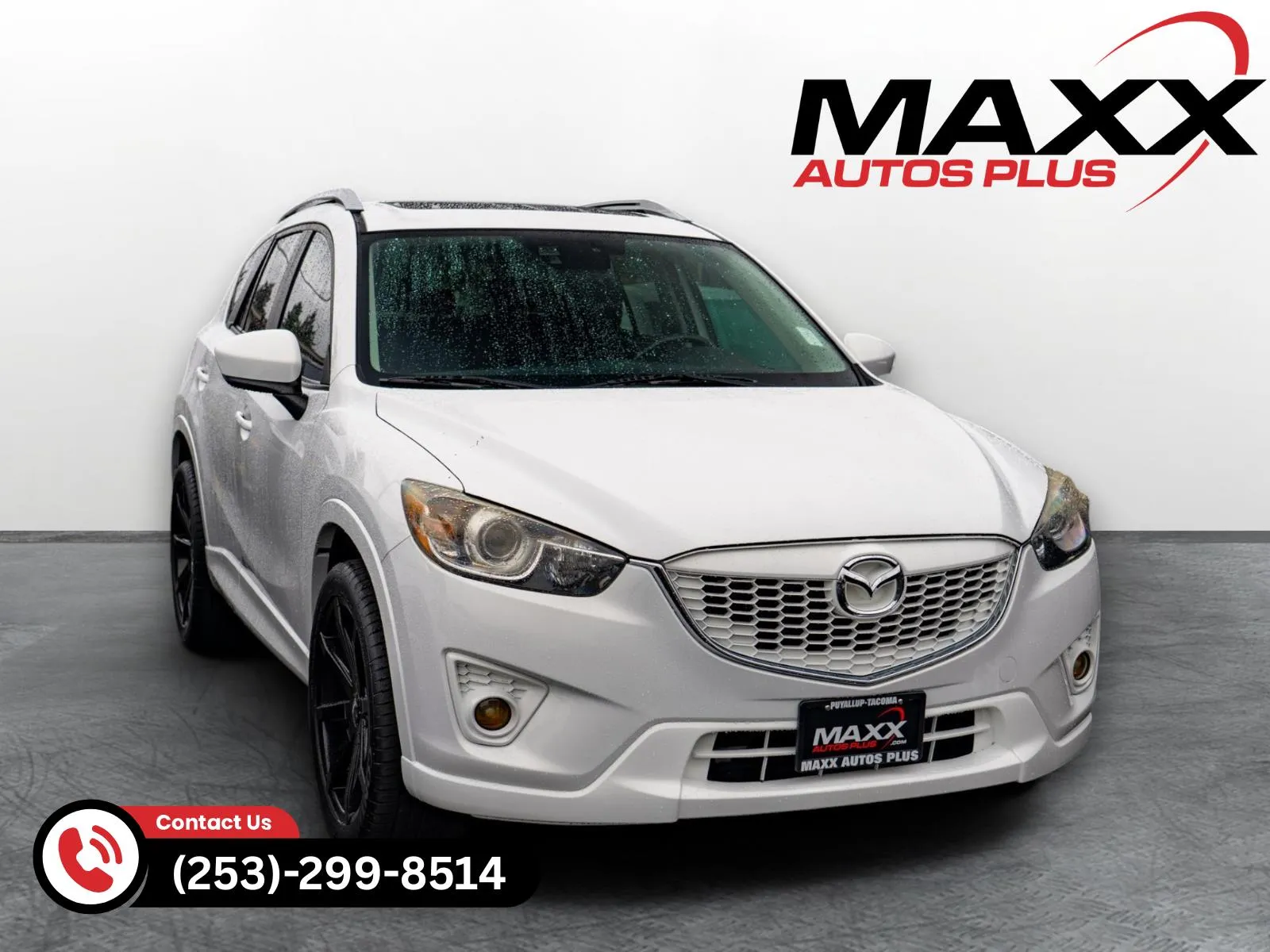 White 2014 Mazda CX-5 Grand Touring for sale in Puyallup, WA