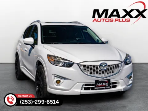 White 2014 Mazda CX-5 Grand Touring for sale in Puyallup, WA