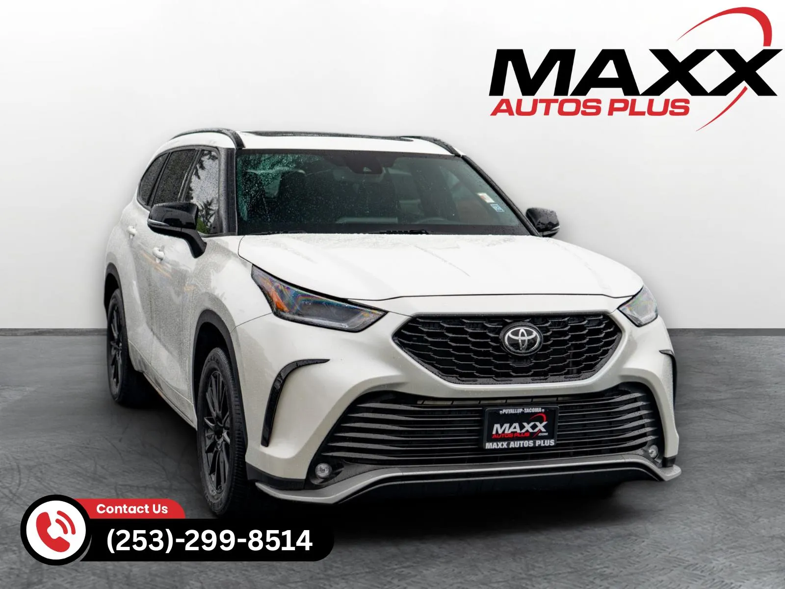 White 2021 Toyota Highlander XSE for sale in Puyallup, WA