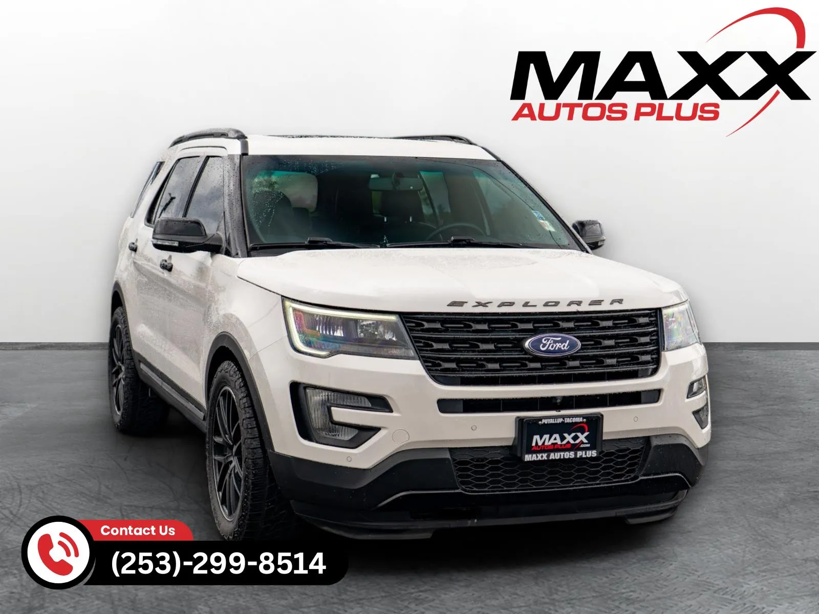 White 2016 Ford Explorer Sport for sale in Puyallup, WA