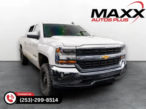 White 2016 Chevrolet Silverado 1500 LT for sale in Puyallup, WA