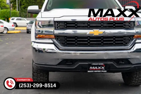 White 2016 Chevrolet Silverado 1500 LT for sale in Puyallup, WA