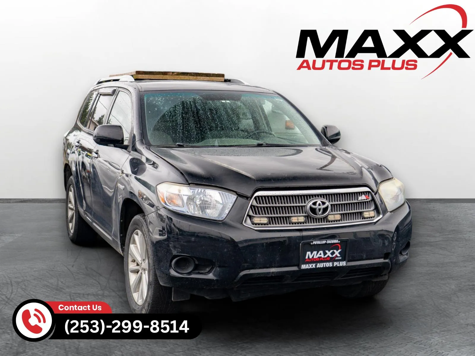 Black 2010 Toyota Highlander Hybrid for sale in Puyallup, WA