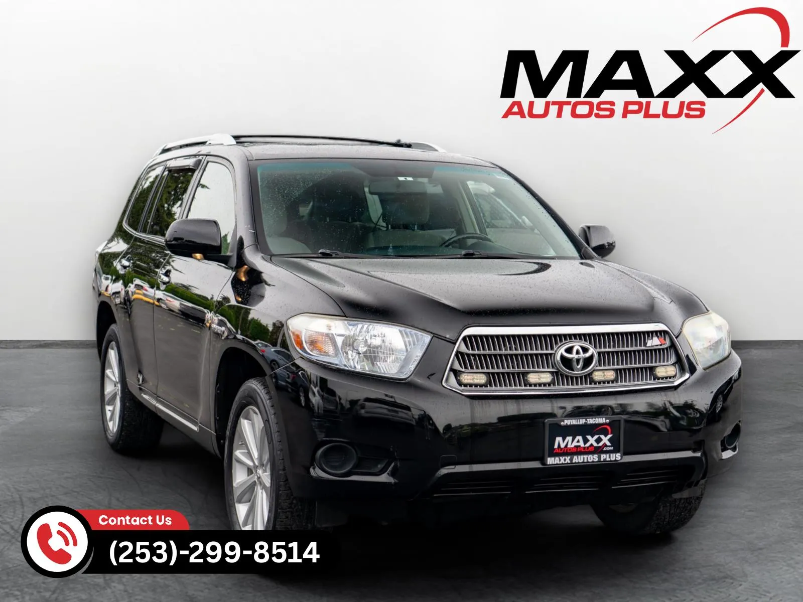 Black 2010 Toyota Highlander Hybrid for sale in Puyallup, WA